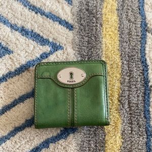 Fossil leather wallet